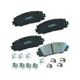 thumbnail image 1 of Front Brake Pad Set - Compatible with 2020 - 2021 Toyota Corolla Hybrid LE, 1 of 2