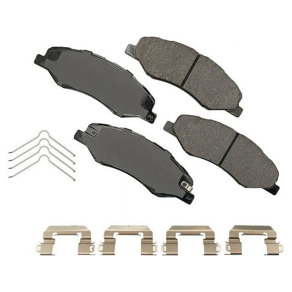 Front Brake Pad Set - Compatible with 2020 - 2023 Toyota Highlander 2021 2022