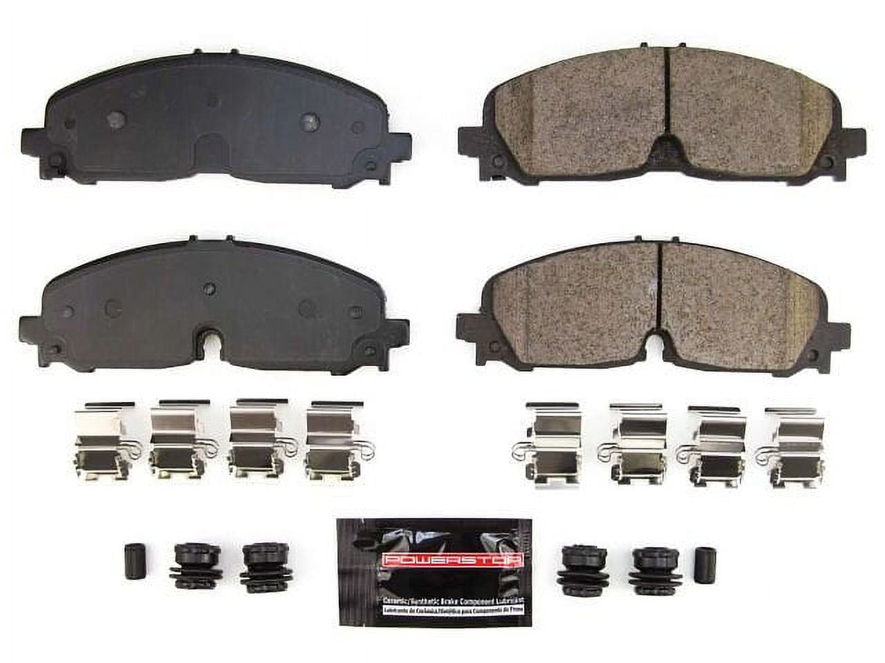 Front Brake Pad Set - Compatible with 2021 - 2022 Chevy Traverse