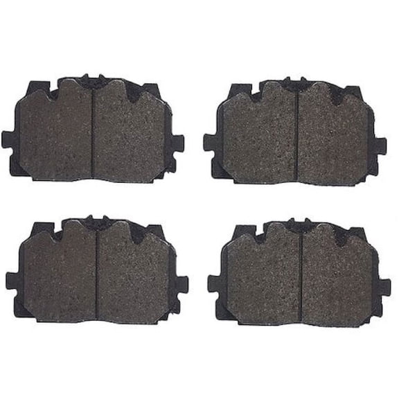 Front Brake Pad Set - Compatible with 2021 - 2023 Audi RS6 Avant 2022