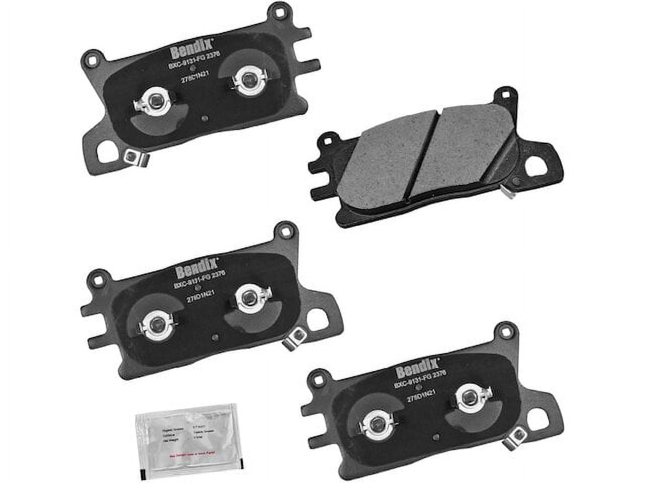 Bendix Front Brake Pad Set, Ceramic, Fits Genesis GV80 2021-2023