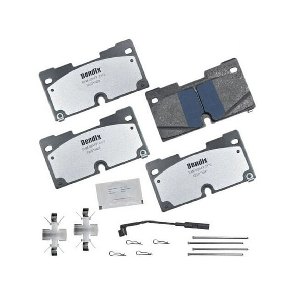 Front Brake Pad Set - Compatible with 2021 - 2024 GMC Yukon 2022 2023