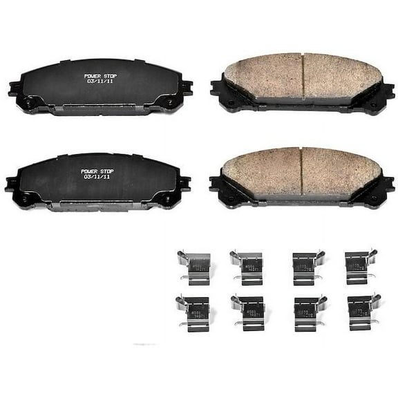 Front Brake Pad Set - Compatible with 2023 - 2025 Toyota Crown 2024