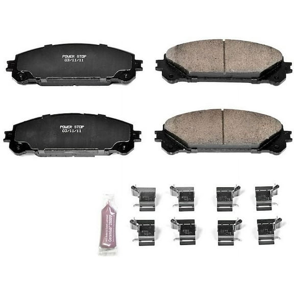 Front Brake Pad Set - Compatible with 2023 - 2025 Toyota Crown 2024