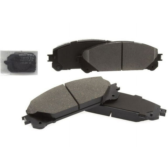 Front Brake Pad Set - Compatible with 2023 Toyota Crown Platinum