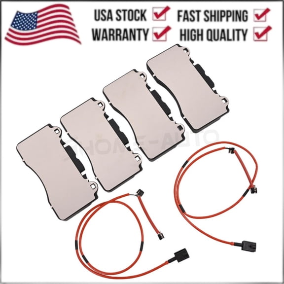 Front Brake Pad Set with Sensor for Ferrari 458 Italia 458 Spider Brake System 70001668