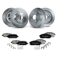 thumbnail image 1 of Front Brake Pad and Rotor Kit 12 - Compatible with 2003 - 2005 Nissan 350Z 3.5L V6 - Autopart Premium, 1 of 2