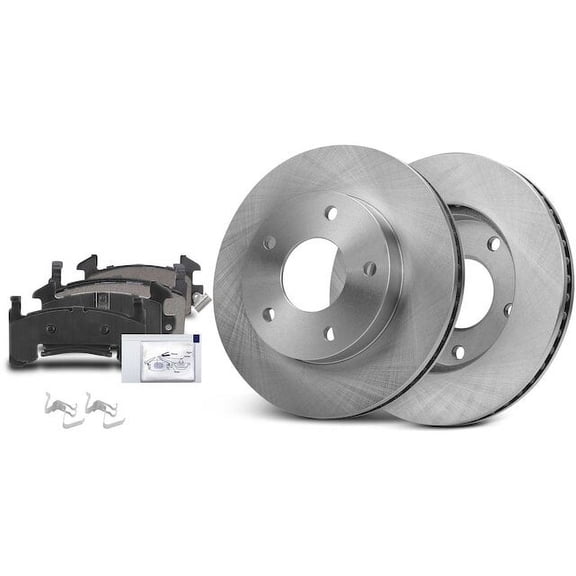 Front Brake Pad and Rotor Kit 6 - Compatible with 1983 - 1994 Chevy S10 Blazer 1984 1985 1986 1987 1988 1989 1990 1991 1992 1993