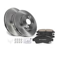 thumbnail image 1 of Front Brake Pad and Rotor Kit 6 - Compatible with 1993 - 1997 Toyota Corolla - Autopart Premium, 1 of 2