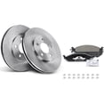 thumbnail image 1 of Front Brake Pad and Rotor Kit 6 - Compatible with 1995 - 2000 Chrysler Cirrus - Autopart Premium, 1 of 2