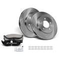 thumbnail image 1 of Front Brake Pad and Rotor Kit 6 - Compatible with 1996 - 2000 Dodge Caravan - Autopart Premium, 1 of 2