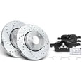 thumbnail image 1 of Front Brake Pad and Rotor Kit 6 - Compatible with 2001 - 2009 Volvo S60 - Autopart Premium, 1 of 2