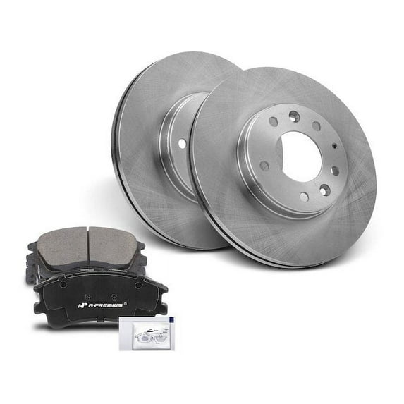 Front Brake Pad and Rotor Kit 6 - Compatible with 2003 - 2005 Mazda 6 - Autopart Premium