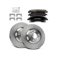 thumbnail image 1 of Front Brake Pad and Rotor Kit 6 - Compatible with 2004 - 2009 Cadillac SRX 2005 2006 2007 2008, 1 of 2