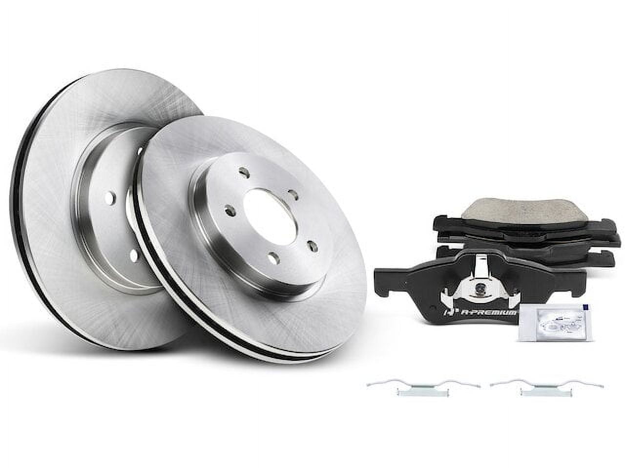 Callahan Front Brake Kit For 2001-2007 Ford Escape, Mazda Tribute, Mercury Mariner - Ceramic Pads & 10.95" Rotors