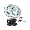 thumbnail image 1 of Front Brake Pad and Rotor Kit 6 - Compatible with 2007 - 2011 Dodge Nitro 2008 2009 2010, 1 of 2