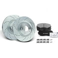 thumbnail image 1 of Front Brake Pad and Rotor Kit 6 - Compatible with 2007 - 2014 Ford Edge 2008 2009 2010 2011 2012 2013, 1 of 2