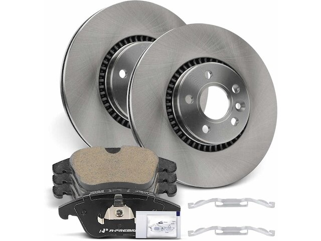 Front Brake Pad and Rotor Kit 6 - Compatible with 2008 - 2015 Land ...