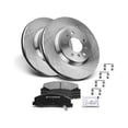 thumbnail image 1 of Front Brake Pad and Rotor Kit 6 - Compatible with 2009 - 2017 Chevy Traverse 3.6L V6 2010 2011 2012 2013 2014 2015 2016, 1 of 2
