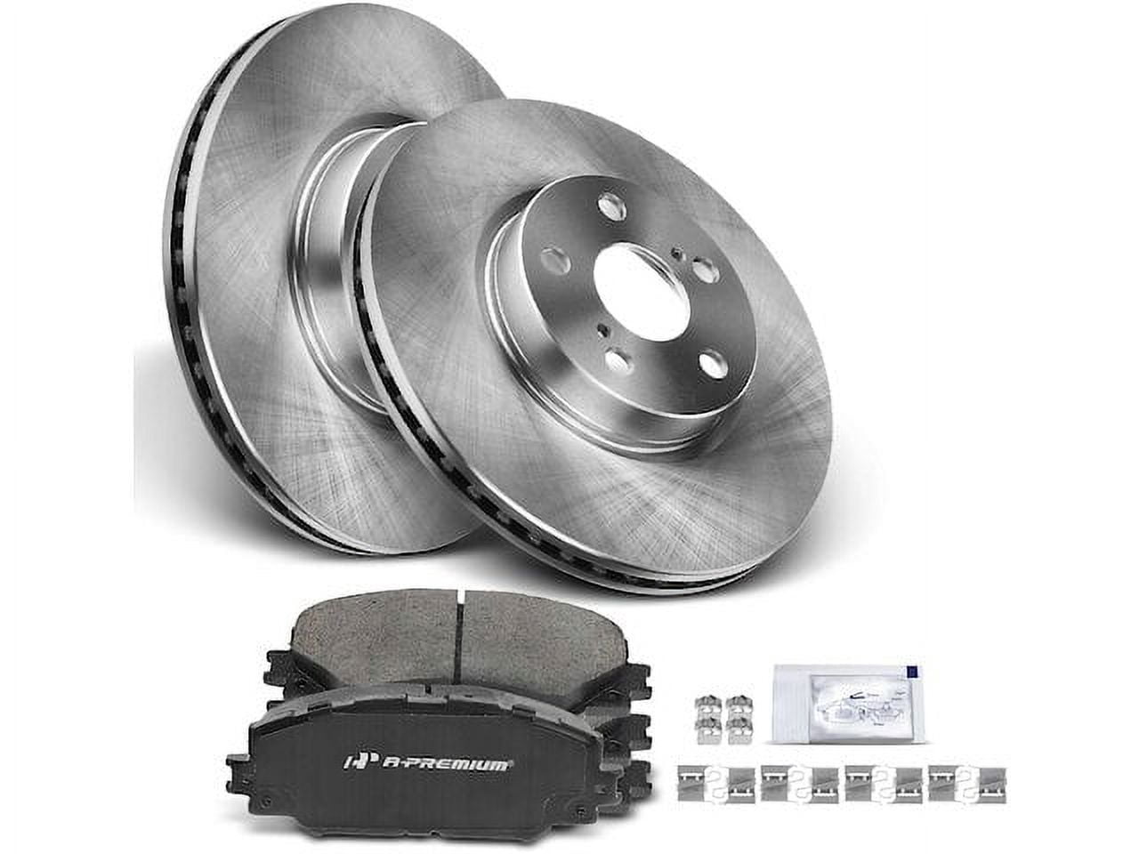 AutoShack Front Brake Caliper & Pad Kit For Toyota Corolla/Matrix 2009-2019 | Includes 2 Calipers & Ceramic Pads - View #7