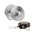 thumbnail image 1 of Front Brake Pad and Rotor Kit 6 - Compatible with 2010 - 2016 Mercedes-Benz E350 2011 2012 2013 2014 2015, 1 of 2