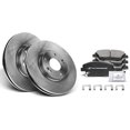 thumbnail image 1 of Front Brake Pad and Rotor Kit 6 - Compatible with 2011 - 2016 Kia Optima 2.4L 4-Cylinder 2012 2013 2014 2015, 1 of 2