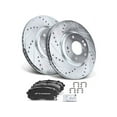 thumbnail image 1 of Front Brake Pad and Rotor Kit 6 - Compatible with 2011 - 2016 Kia Sportage 2012 2013 2014 2015, 1 of 2