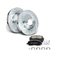 thumbnail image 1 of Front Brake Pad and Rotor Kit 6 - Compatible with 2011 - 2020 Mitsubishi Outlander Sport - Autopart Premium, 1 of 2