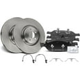 thumbnail image 1 of Front Brake Pad and Rotor Kit 6 - Compatible with 2013 - 2018 Audi A8 Quattro - Autopart Premium, 1 of 1