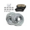 thumbnail image 1 of Front Brake Pad and Rotor Kit 6 - Compatible with 2014 - 2018 Mazda 6 2.5L 4-Cylinder 2015 2016 2017, 1 of 2