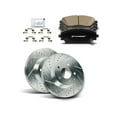 thumbnail image 1 of Front Brake Pad and Rotor Kit 6 - Compatible with 2016 - 2020 Mazda CX-3 2.0L 4-Cylinder 2017 2018 2019, 1 of 2