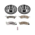thumbnail image 1 of Front Brake Pad and Rotor Kit - Compatible with 1973 - 1975 Oldsmobile Vista Cruiser 1974, 1 of 2