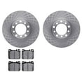 thumbnail image 1 of Front Brake Pad and Rotor Kit - Compatible with 1979 - 1985 Mercedes-Benz 300TD 1980 1981 1982 1983 1984, 1 of 2