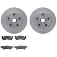 thumbnail image 1 of Front Brake Pad and Rotor Kit - Compatible with 1987 - 1991 GMC R1500 Suburban 1988 1989 1990, 1 of 2