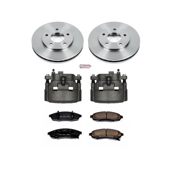 Front Brake Pad and Rotor Kit - Compatible with 1990 - 1995 Chevy Lumina 1991 1992 1993 1994