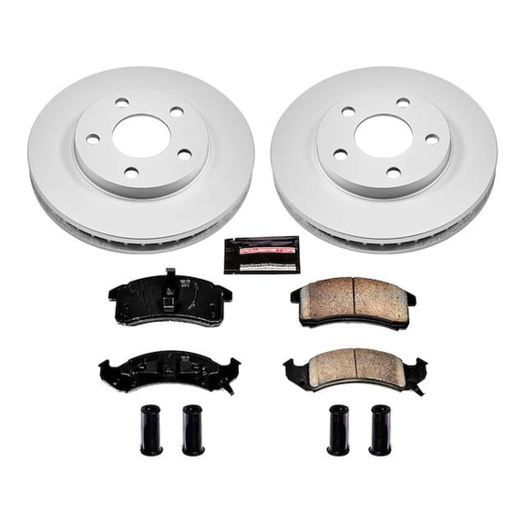 Front Brake Pad and Rotor Kit - Compatible with 1992 - 1993 Chevy Lumina APV
