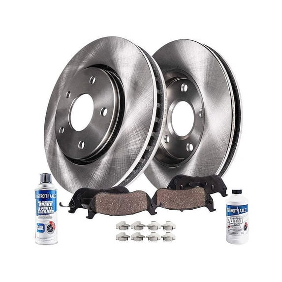 Front Brake Pad and Rotor Kit - Compatible with 1992 - 1998 BMW 318i Base Sedan 1993 1994 1995 1996 1997