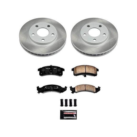 Front Brake Pad and Rotor Kit - Compatible with 1994 - 1996 Chevy Lumina APV 1995