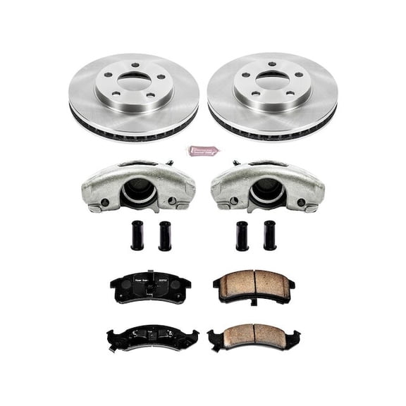 Front Brake Pad and Rotor Kit - Compatible with 1994 - 1996 Chevy Lumina APV 1995