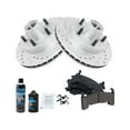 thumbnail image 1 of Front Brake Pad and Rotor Kit - Compatible with 1994 - 2002 Chevy S10 RWD 1995 1996 1997 1998 1999 2000 2001, 1 of 2