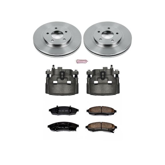 Front Brake Pad and Rotor Kit - Compatible with 1995 - 2001 Chevy Lumina 1996 1997 1998 1999 2000