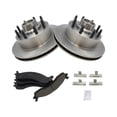 thumbnail image 1 of Front Brake Pad and Rotor Kit - Compatible with 1995 - 2002 Ford E-350 Econoline Club Wagon 1996 1997 1998 1999 2000 2001, 1 of 2