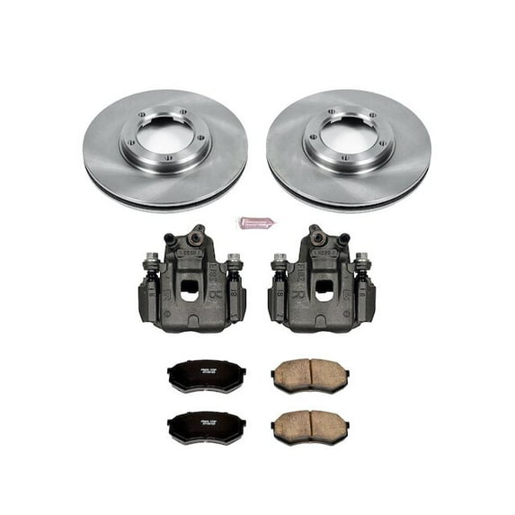 Front Brake Pad and Rotor Kit - Compatible with 1995 - 2004 Toyota Tacoma RWD 1996 1997 1998 1999 2000 2001 2002 2003