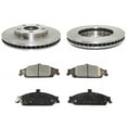 thumbnail image 1 of Front Brake Pad and Rotor Kit - Compatible with 1997 - 2003 Chevy Malibu 1998 1999 2000 2001 2002, 1 of 2