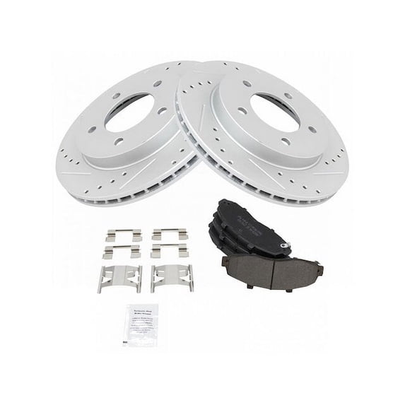 Front Brake Pad and Rotor Kit - Compatible with 1997 - 2003 Ford F-150 1998 1999 2000 2001 2002