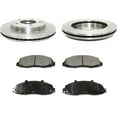 thumbnail image 1 of Front Brake Pad and Rotor Kit - Compatible with 1997 - 2003 Ford F-150 4WD 1998 1999 2000 2001 2002, 1 of 2