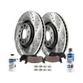thumbnail image 1 of Front Brake Pad and Rotor Kit - Compatible with 2001 - 2005 Audi Allroad Quattro Base 2002 2003 2004, 1 of 2