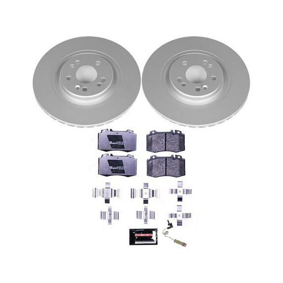 Front Brake Pad and Rotor Kit - Compatible with 2002 - 2005 Mercedes-Benz ML500 2003 2004