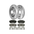 thumbnail image 1 of Front Brake Pad and Rotor Kit - Compatible with 2002 - 2005 Subaru Legacy 2003 2004, 1 of 2