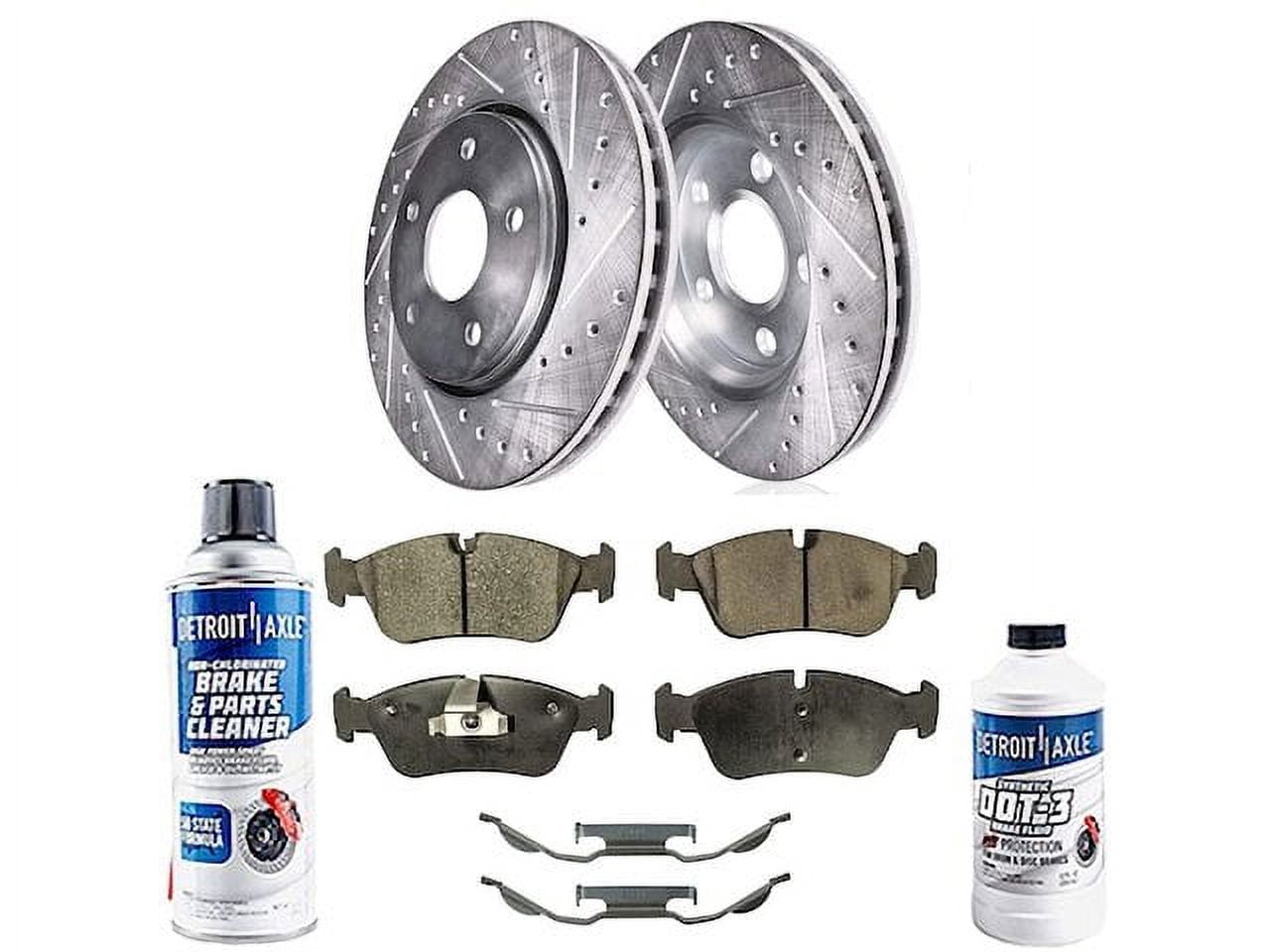 BMW Z3 (E36) Z4 (E85) Drilled & Grooved Brake Discs & BREMBO Pads
